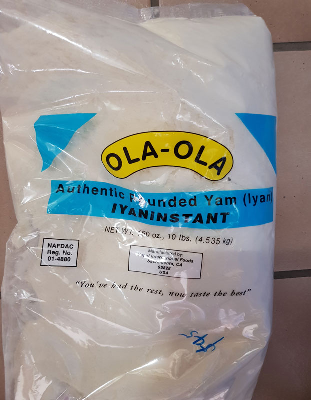 Authentic Pounded Yam Flour(Iyan)
